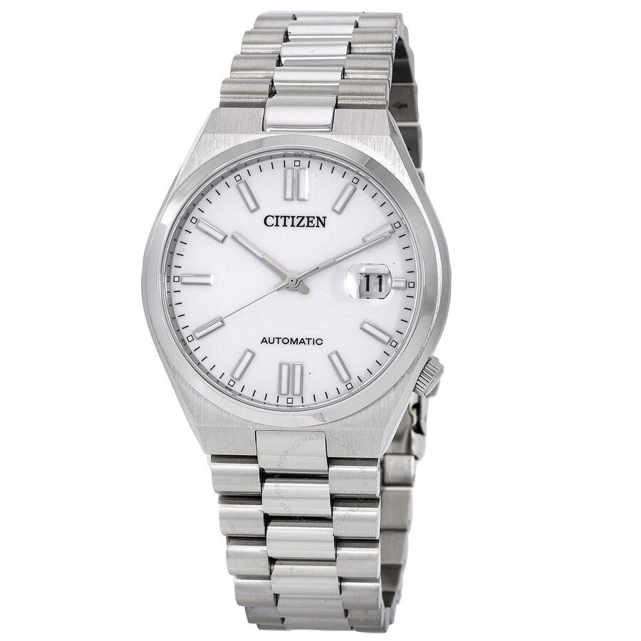 Citizen Tsuyosa Automatic 40mm White Dial Stainless Steel Men’s Watch – NJ0150-81A