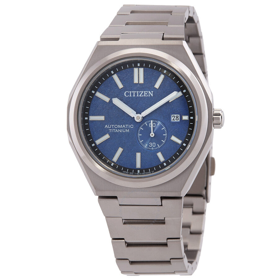 Citizen Zenshin Automatic Blue Dial Men's Watch NJ0180-80L - Dawson Watches