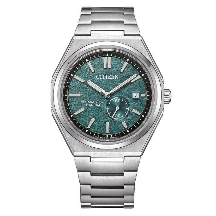 Citizen Zenshin Automatic Green Dial Men's Watch NJ0180-80X - Dawson Watches