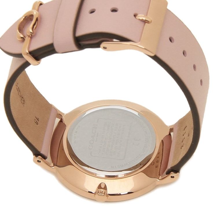Coach Delancey Quartz Pale Rose Dial Ladies Watch 14503332