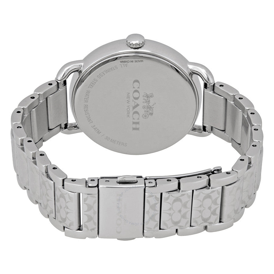 Coach Delancey Silver Dial Stainless Steel Ladies Watch 14502495