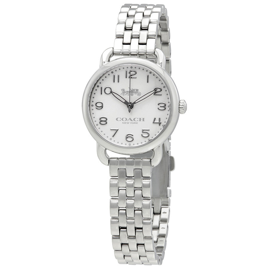 Coach Delancey Silver Dial Stainless Steel Ladies Watch 14502240