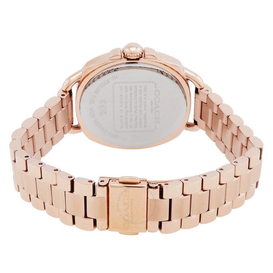 Coach Tatum Quartz Rose Gold Dial Ladies Watch 14504168 - The Watches Men & Co #3