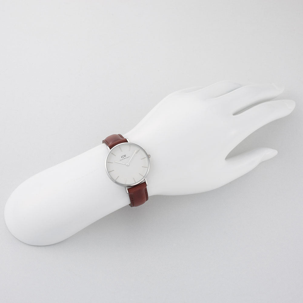 Daniel Wellington St Mawes 28mm Women's Silver Watch DW00100187