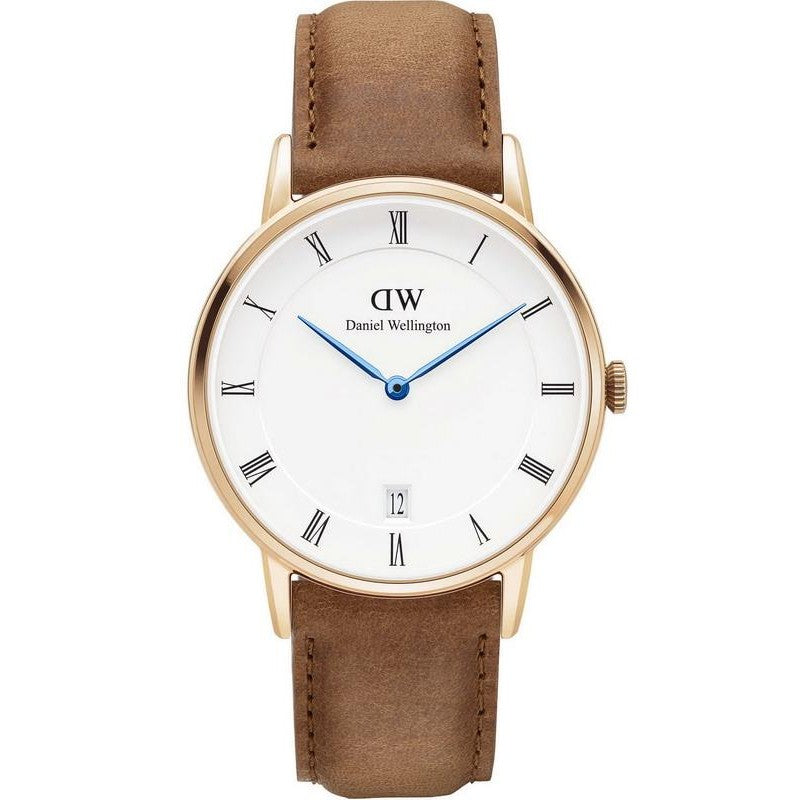 Daniel Wellington Dapper Durham 34mm Women's Gold Watch DW00100113
