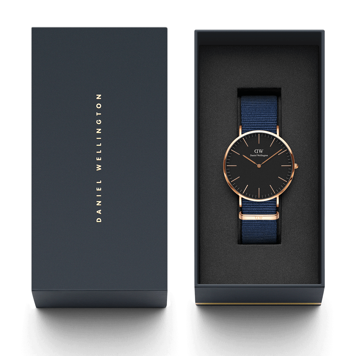Daniel Wellington Bayswater 40mm Rose Gold Watch DW00100277