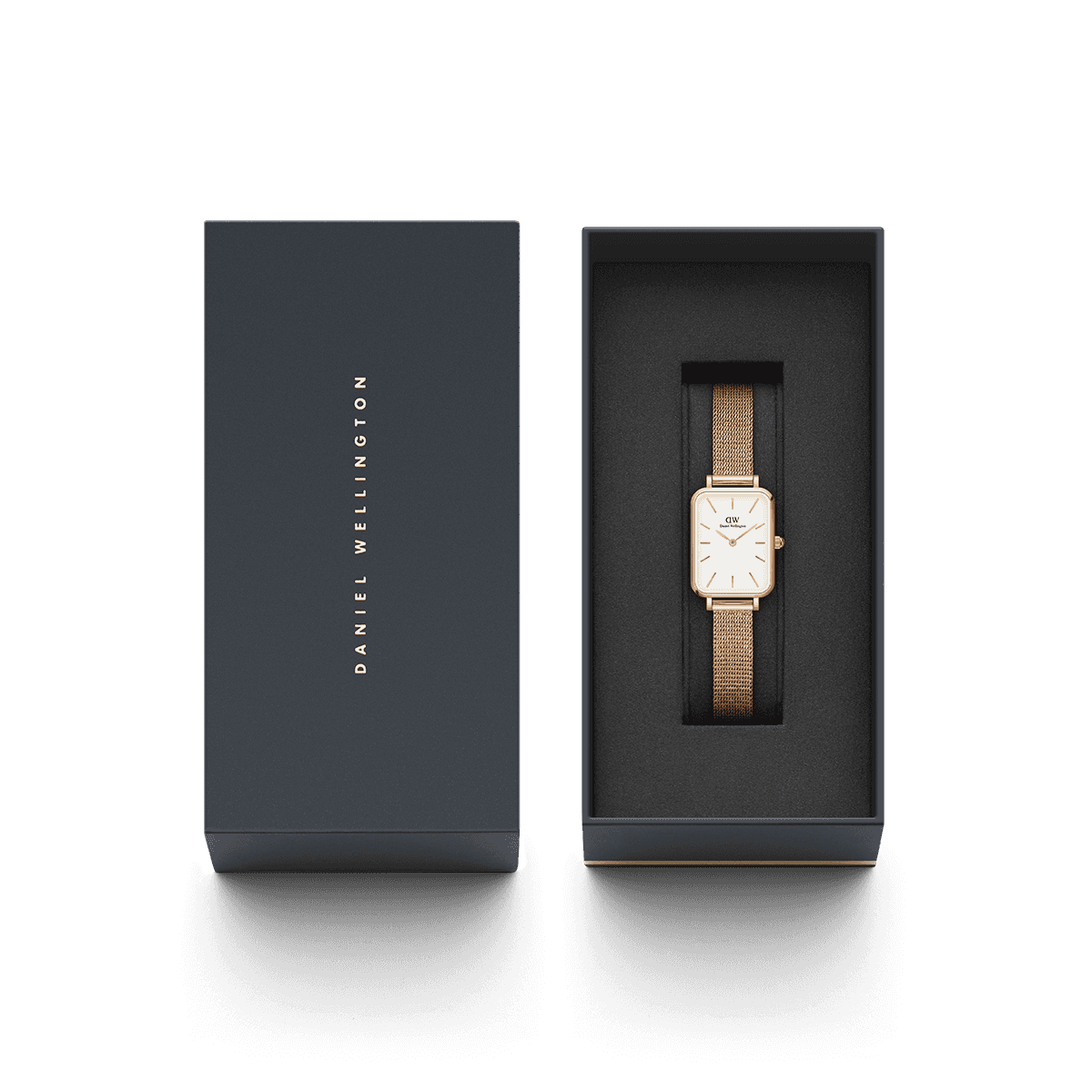 Daniel Wellington Quadro Pressed Melrose 20x26mm Women's Watch DW00100431