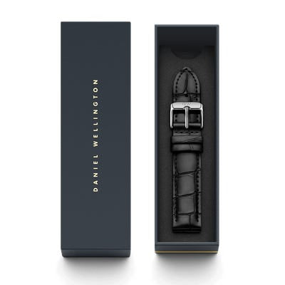 Daniel Wellington Reading Silver Watch 18mm Leather Strap