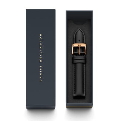 Daniel Wellington Sheffield Gold Watch 18mm Leather Strap
