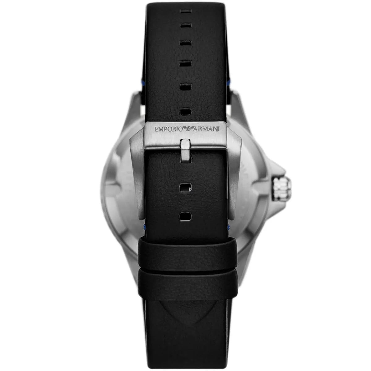 Emporio Armani Silver and Blue Watch - AR11516
