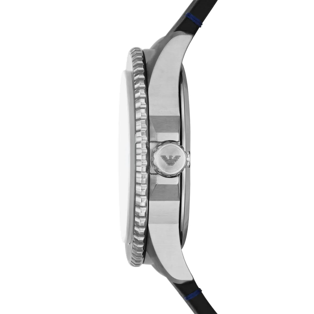 Emporio Armani Silver and Blue Watch - AR11516