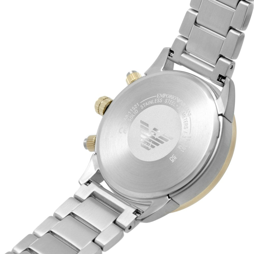 Emporio Armani Chronograph Two-Toned Men's Watch AR11521