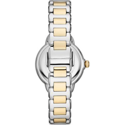 Emporio Armani Mia Quartz Mother of Pearl Dial Two Tone Steel Strap Women's Watch - AR11524