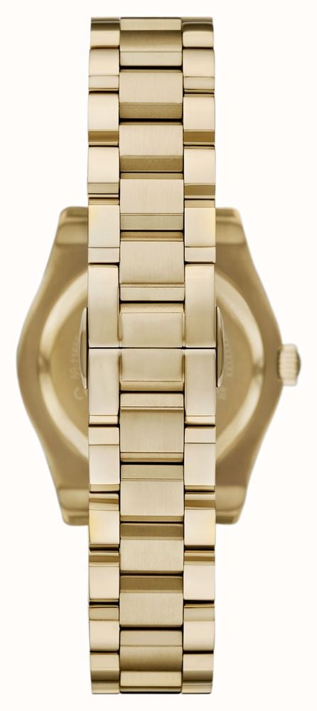 Emporio Armani Three-Hand Date Gold-Tone Stainless Steel Women's Watch - AR11657