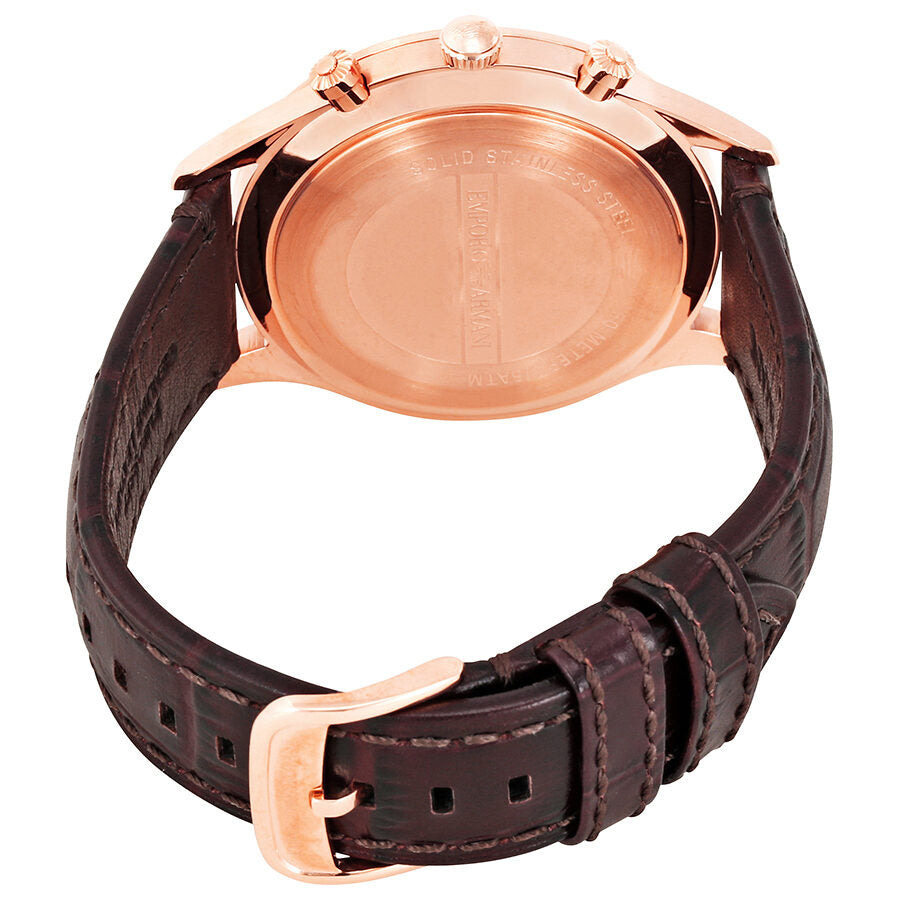 Emporio Armani Classic Chronograph Burgundy Dial Watch AR1890