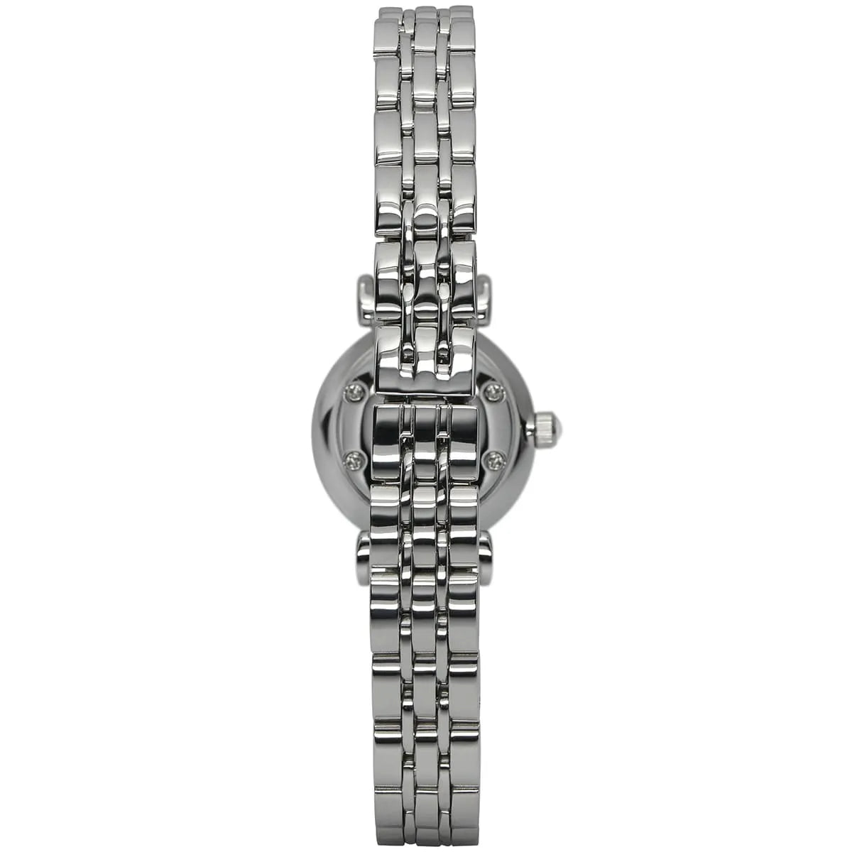 Emporio Armani Gianni T-Bar Mini Silver Women's Watch - AR1935