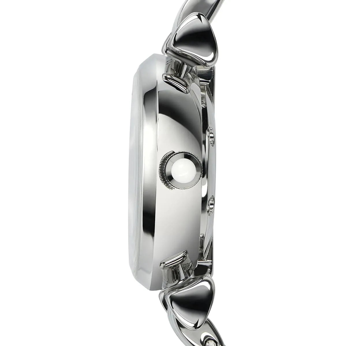 Emporio Armani Gianni T-Bar Mini Silver Women's Watch - AR1935