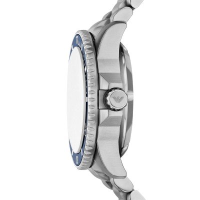 Emporio Armani Sea Explorer Automatic Multicolored Stainless Steel Watch AR60090
