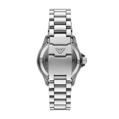 Emporio Armani Sea Explorer Automatic Multicolored Stainless Steel Watch AR60090