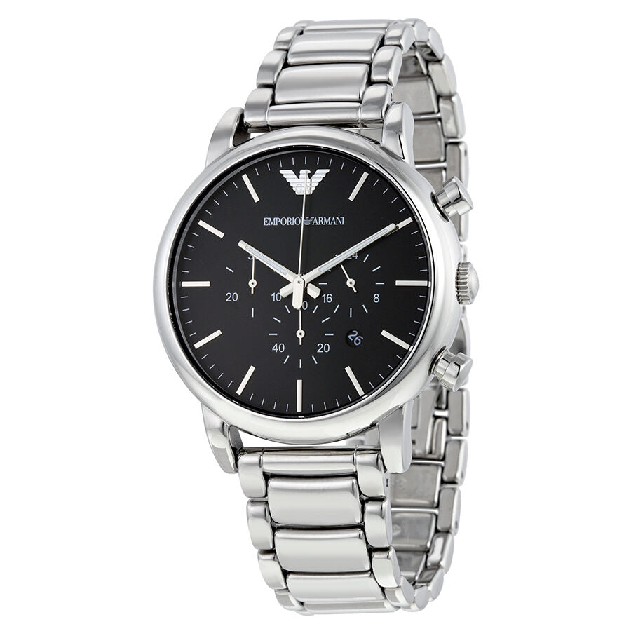 Emporio Armani Classic Chronograph Black Dial Watch AR1894