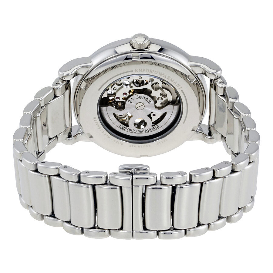 Emporio Armanii Luigi Automatic Silver Watch - AR1980