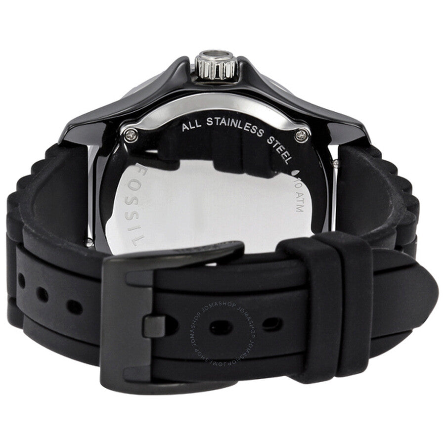 Fossil Black Dial Unisex Watch CE1036 - Dawson Watches #3