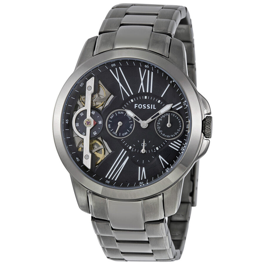 Fossil Grant Automatic Multi-Function Blue Dial Men's Watch ME1146 - BigDaddy Watches