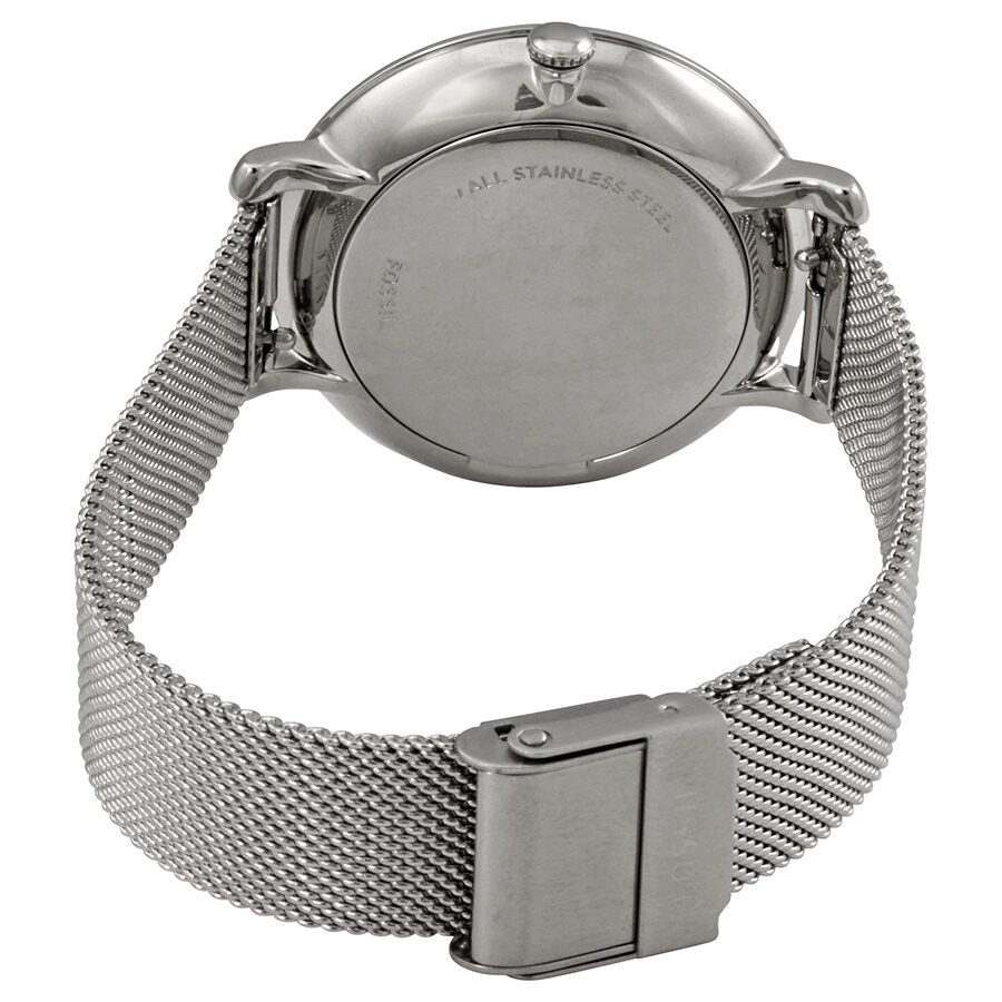 Fossil Jacqueline Blue Mother of Pearl Dial Ladies Mesh Watch ES4322 - BigDaddy Watches #3