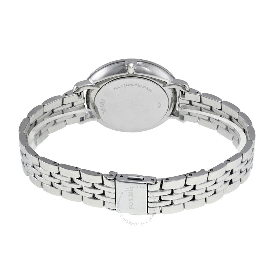 Fossil Jacqueline Silver Diamond Ladies Watch ES3545