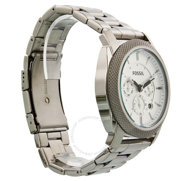 Fossil Machine Chronograph White Dial Men's Watch FS4663