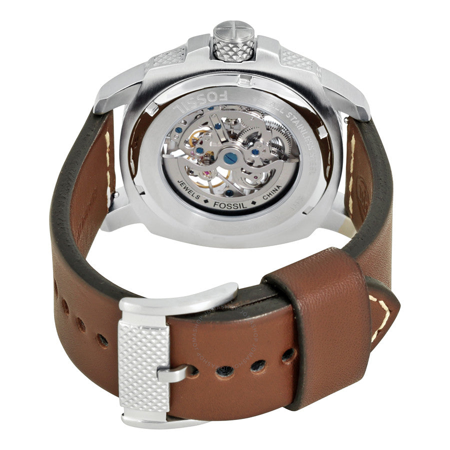 Fossil Modern Machine Skeleton Dial Automatic Men's Watch ME3083