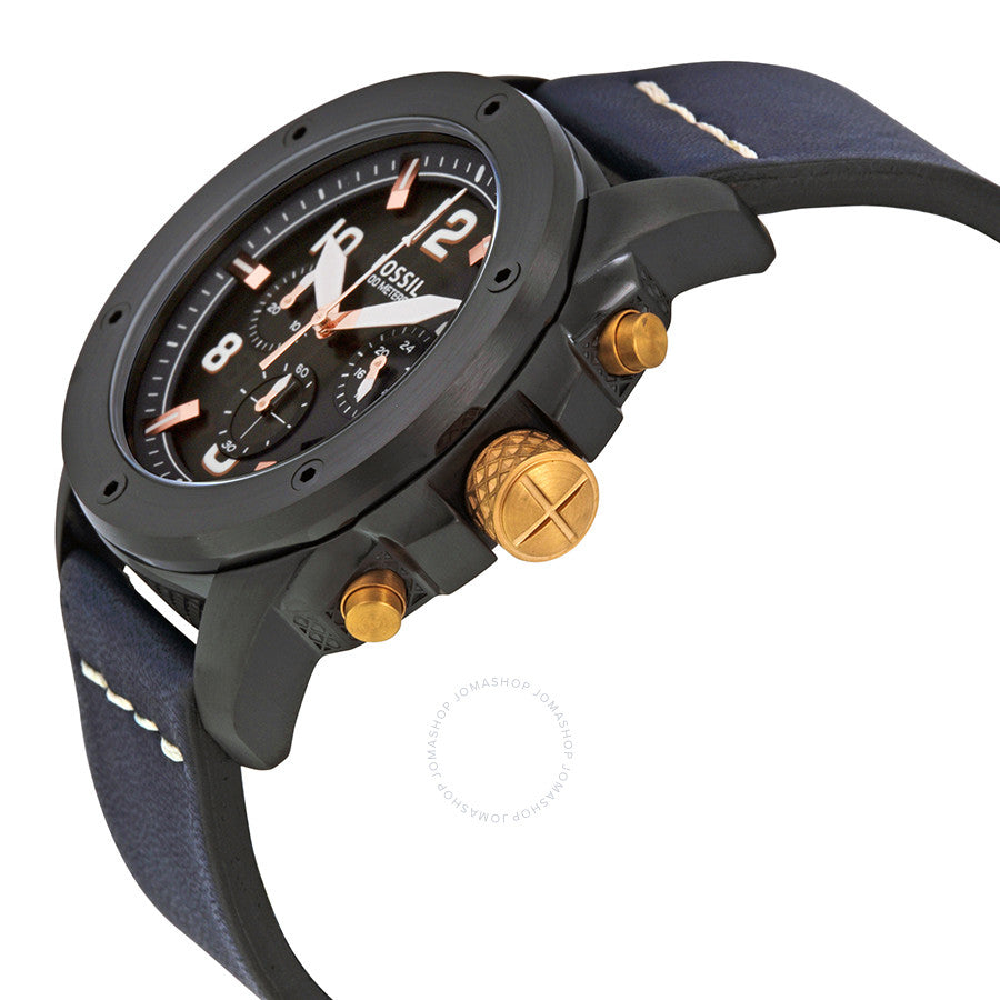 Fossil Modern Machine Chronograph Black Dial Men's Watch FS5066