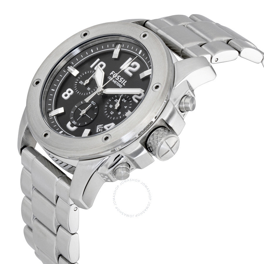 Fossil Modern Machine Chronograph Black Dial Men's Watch FS4926