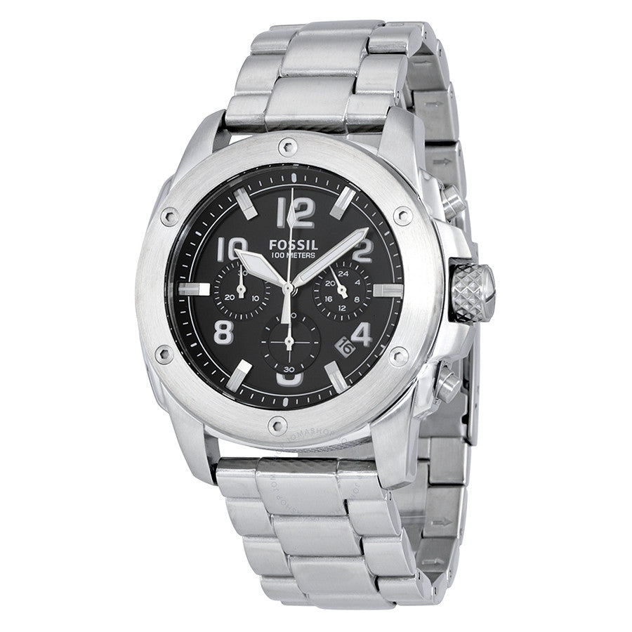 Fossil Modern Machine Chronograph Black Dial Men's Watch FS4926