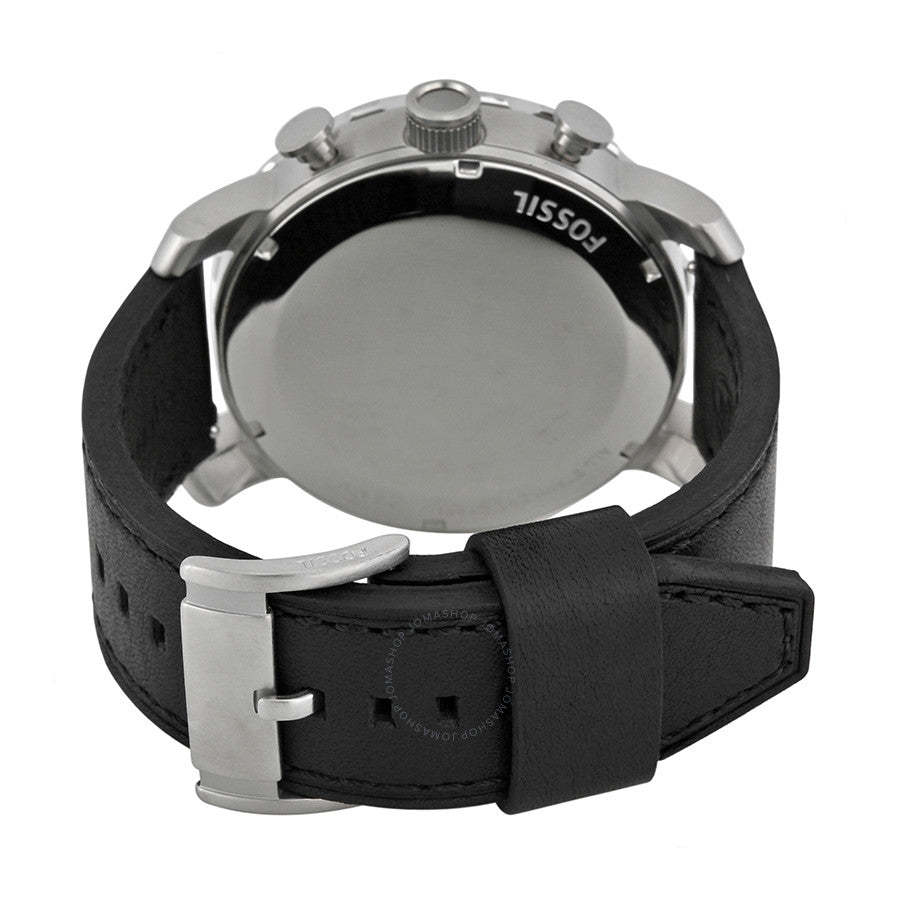 Fossil Nate Chronograph Black Dial Men's Watch JR1436