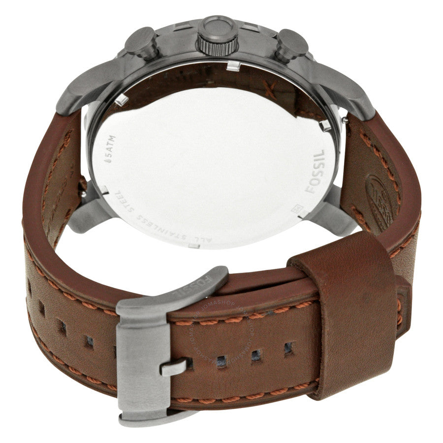 Fossil Nate Chronograph Grey Dial Men's Watch JR1424