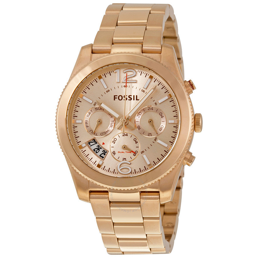 Fossil Perfect Boyfriend Multifunction Rose Gold Watch ES3885