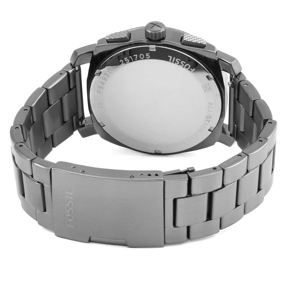 Fossil Machine Chronograph Black Dial Men's Watch FS4931