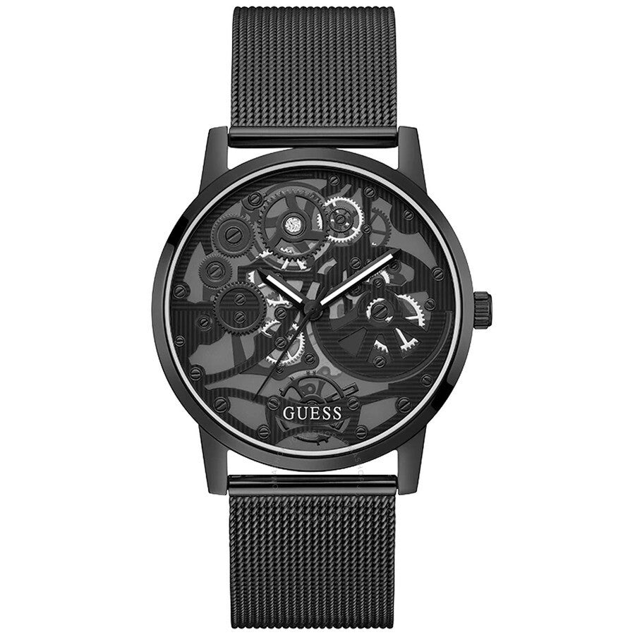 Guess Gadget Quartz Black Dial Men's Watch GW0538G3 - Dawson Watches