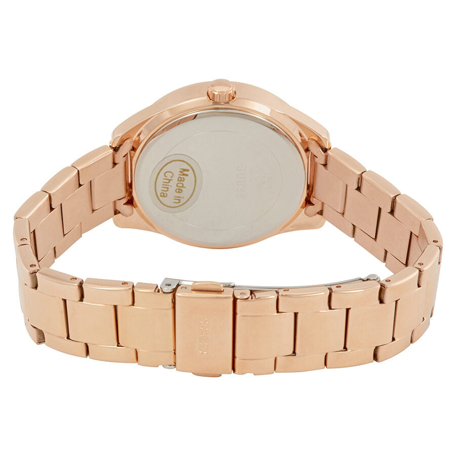Guess Glitter Girl Rose and Silver Glitter Dial Ladies Watch W0987L3 - The Watches Men & CO #3