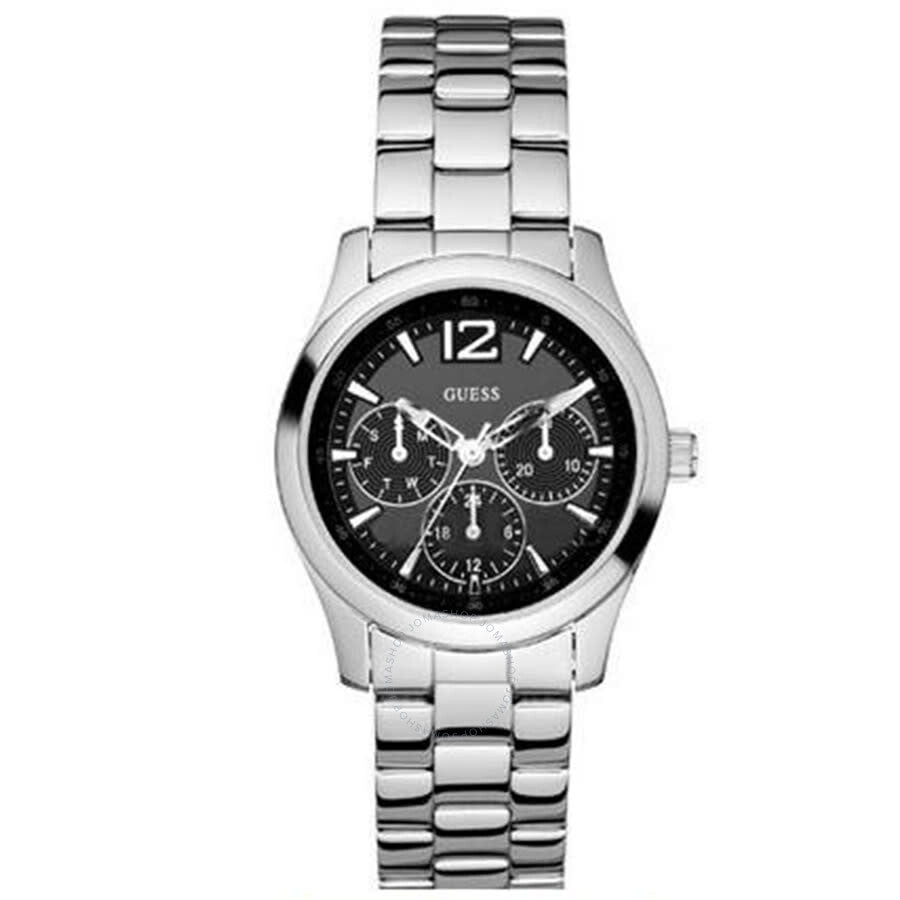Guess Veranda Chronograph Quartz Black Dial Ladies Watch W95101L1 - Dawson Watches