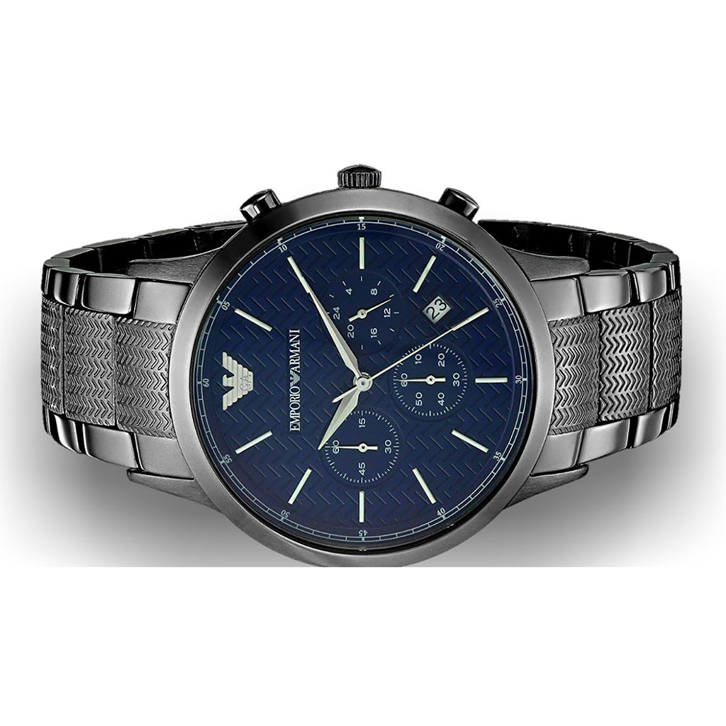 Armani Renato Chronograph Navy Blue Dial Men's Watch AR2505