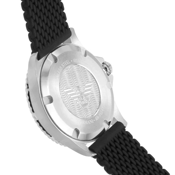 Emporio Armani Diver Black Dial Men's Watch AR11341