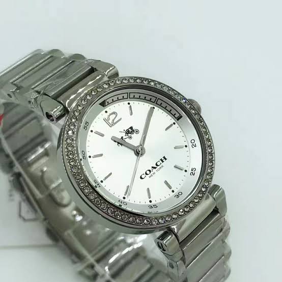 Coach 1941 Sport Silver Diamond Ladies Watch 14502194