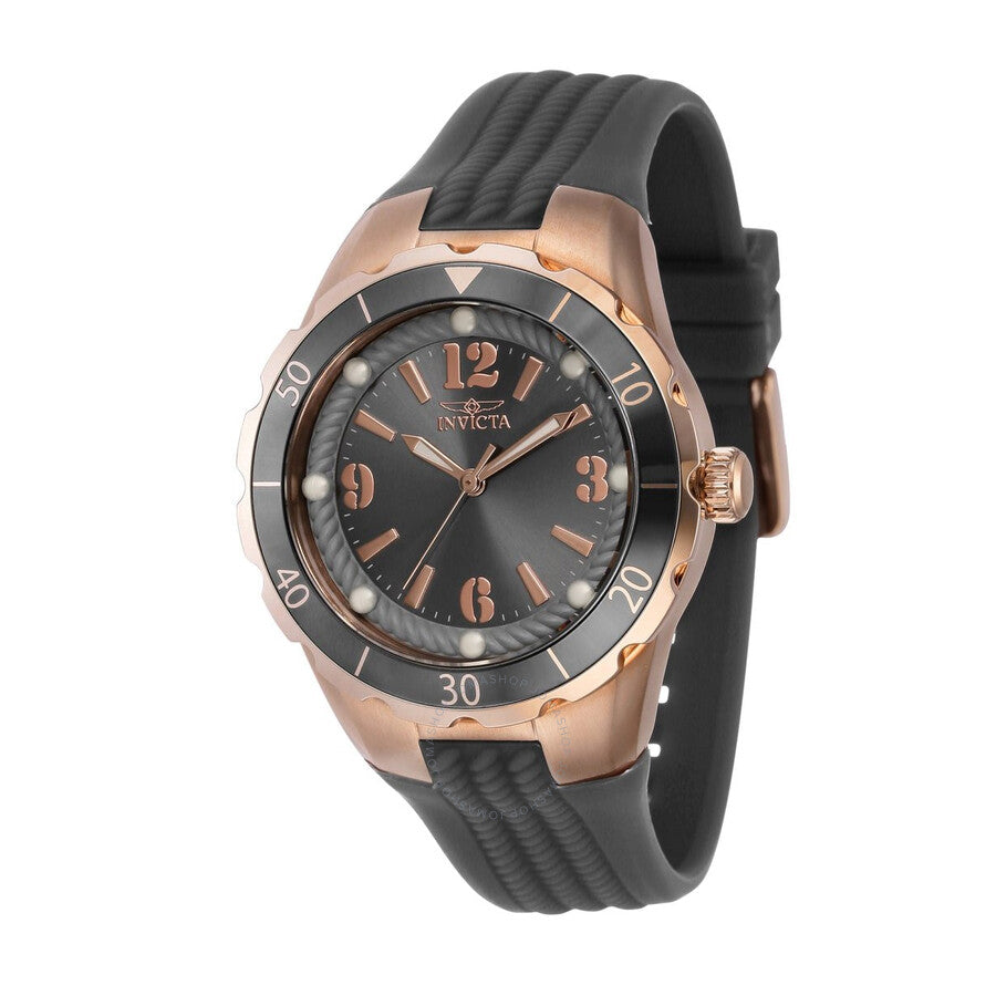 Invicta Angel Quartz Black Dial Unisex Watch 40310 - The Watches Men & Co