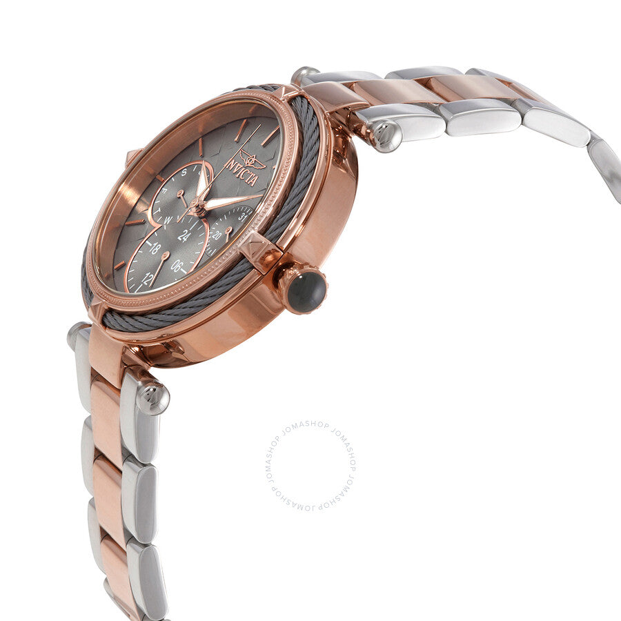 Invicta Bolt Gunmetal Dial Two-tone Ladies Watch 28963 - The Watches Men & Co #2