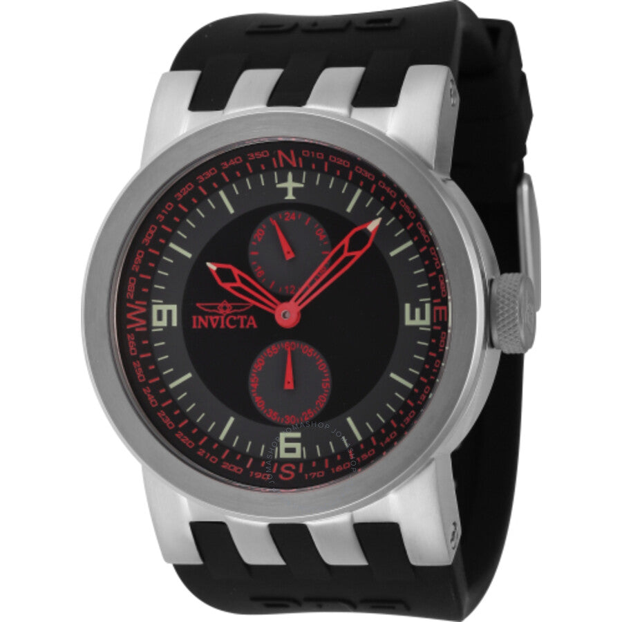 Invicta DNA Quartz Black Dial Men's Watch 44224 - The Watches Men & Co