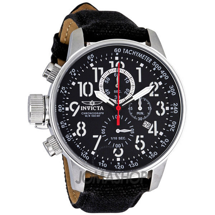Invicta Lefty Force Chronograph Black Dial Men's Watch 1512 - The Watches Men & Co