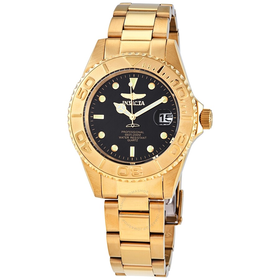 Invicta Pro Diver Quartz Black Dial Men's Watch 29939 - The Watches Men & Co