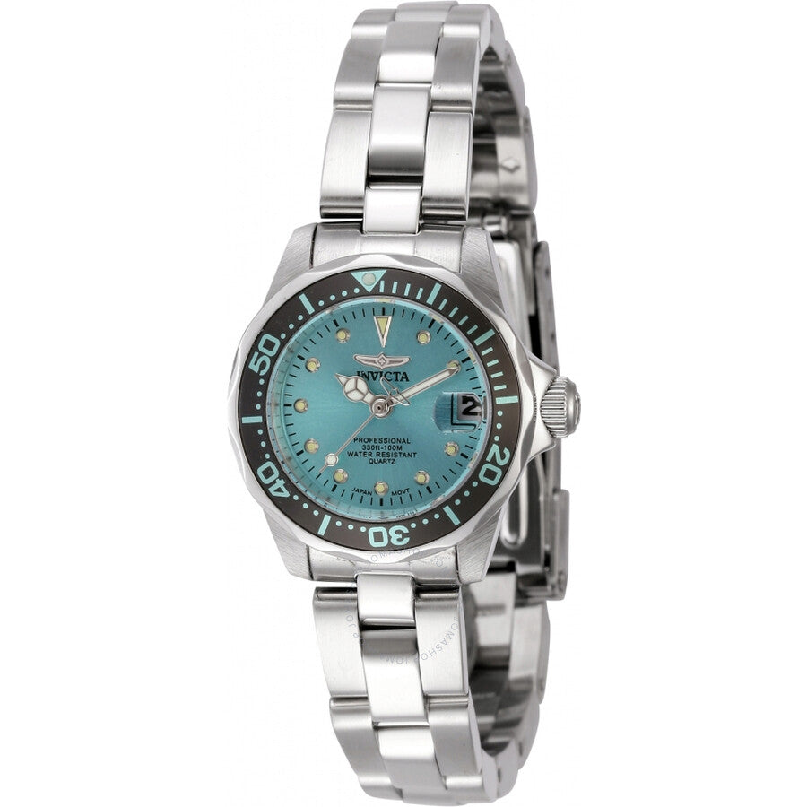 Invicta Pro Diver Quartz Blue Dial Ladies Watch 45786 - Dawson Watches